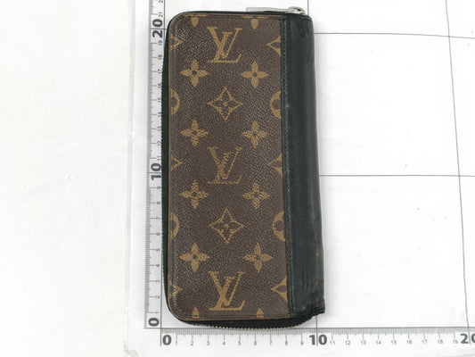 LOUIS VUITTON Macassar Zippy Vertical Long Wallet