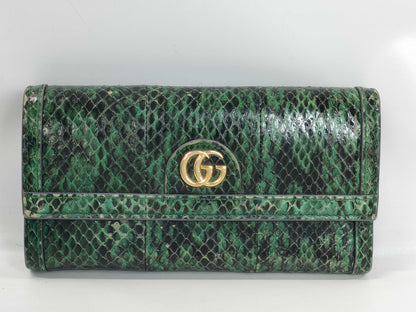 GUCCI Gucci Python Ophidia Long Wallet Wallet