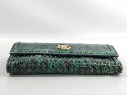 GUCCI Gucci Python Ophidia Long Wallet Wallet