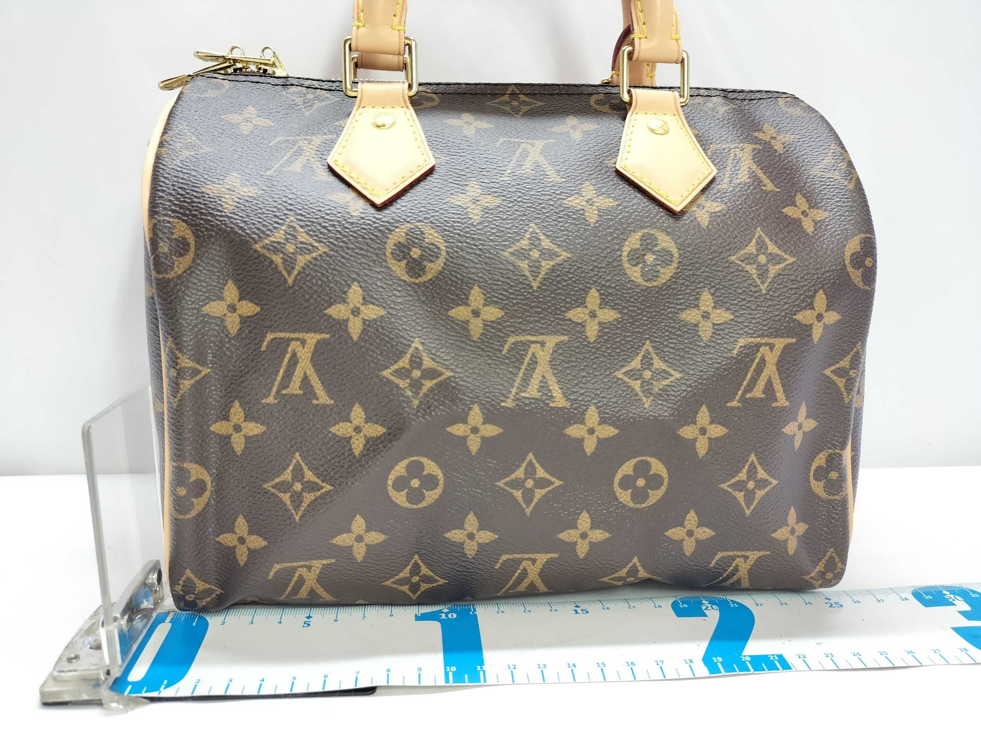 LOUIS VUITTON Monogram Louis Vuitton Speedy Banduriere 25 Handbag