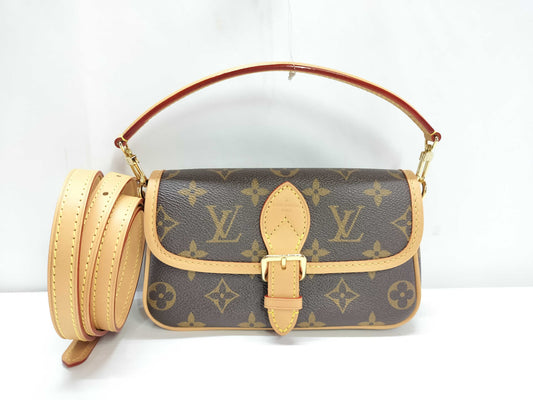 LOUIS VUITTON Monogram Nano Diane M83298 Shoulder Bag