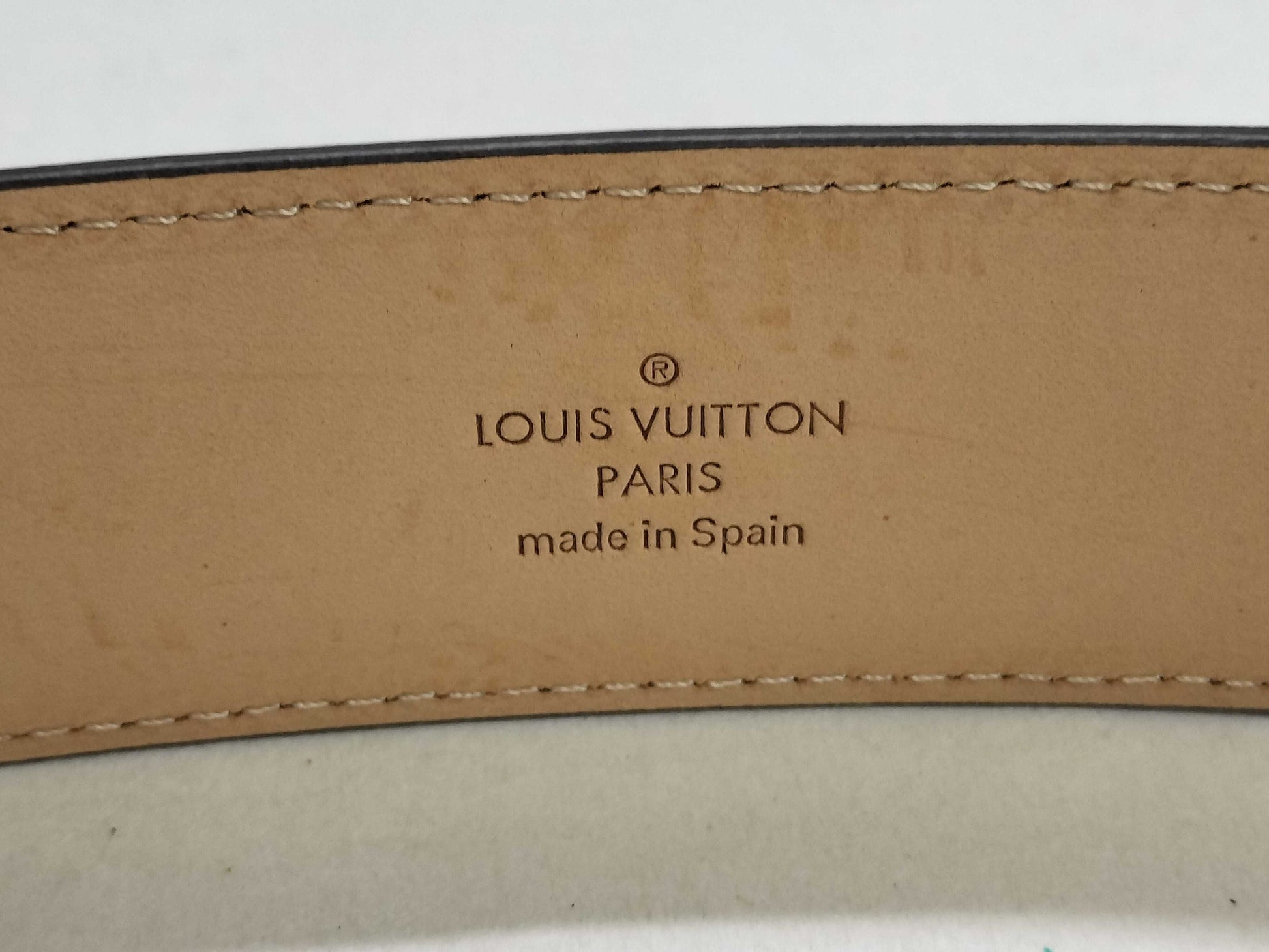 LOUIS VUITTON Monogram Louis Vuitton Belt Size 105 Belt