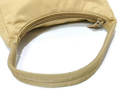 PRADA Nylon Prada Accessory Pouch Nylon Brown Handbag