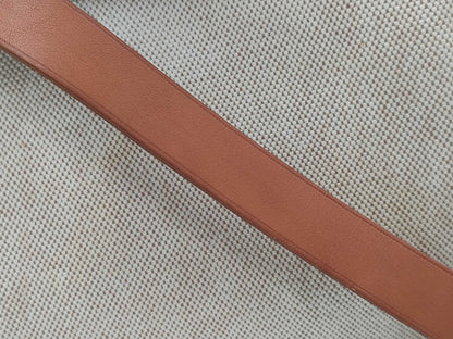 HERMES Ale Bag Ad/Canvas/□D Engraved Rucksack