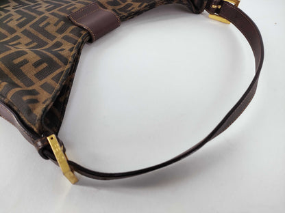 FENDI Zucka Mamma Bucket / Zucca / Gold Fittings / 2354-26569-089 Handbag