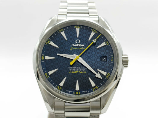 OMEGA Seamaster Aqua Terra James Bond 007 Limited 231.10.42.21.03.004 87617872 Navy Dial Automatic Men's Watch