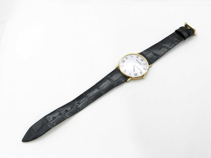AUDEMARS PIGUET Extra Flat D41661 Hand-Wound K18 White Dial Men's Watch