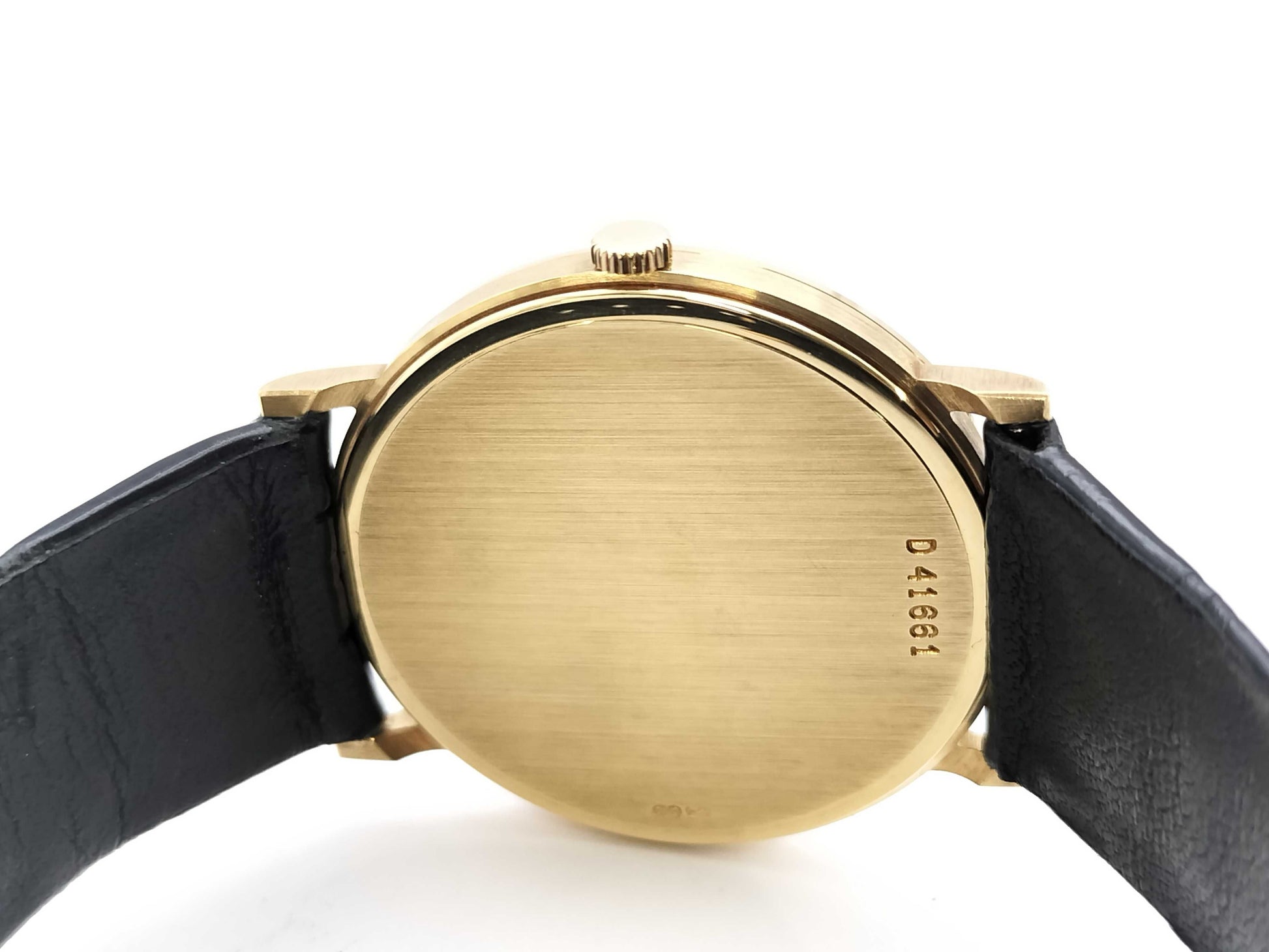 AUDEMARS PIGUET Extra Flat D41661 Hand-Wound K18 White Dial Men's Watch