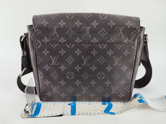 LOUIS VUITTON Damier District PM/Monogram Eclipse/M44000/RFIC Shoulder Bag