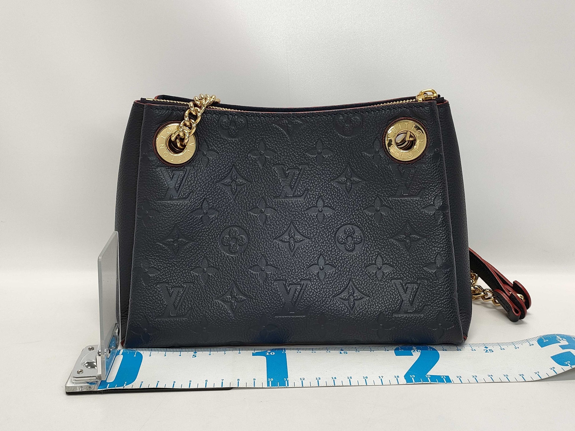 LOUIS VUITTON Surenne BB/Monogram Empreinte/Marine Rouge/M43750/CA4179 Shoulder Bag