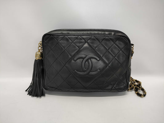 CHANEL Chain Shoulder Bag/Matelasse/Fringe/1295535 Shoulder Bag