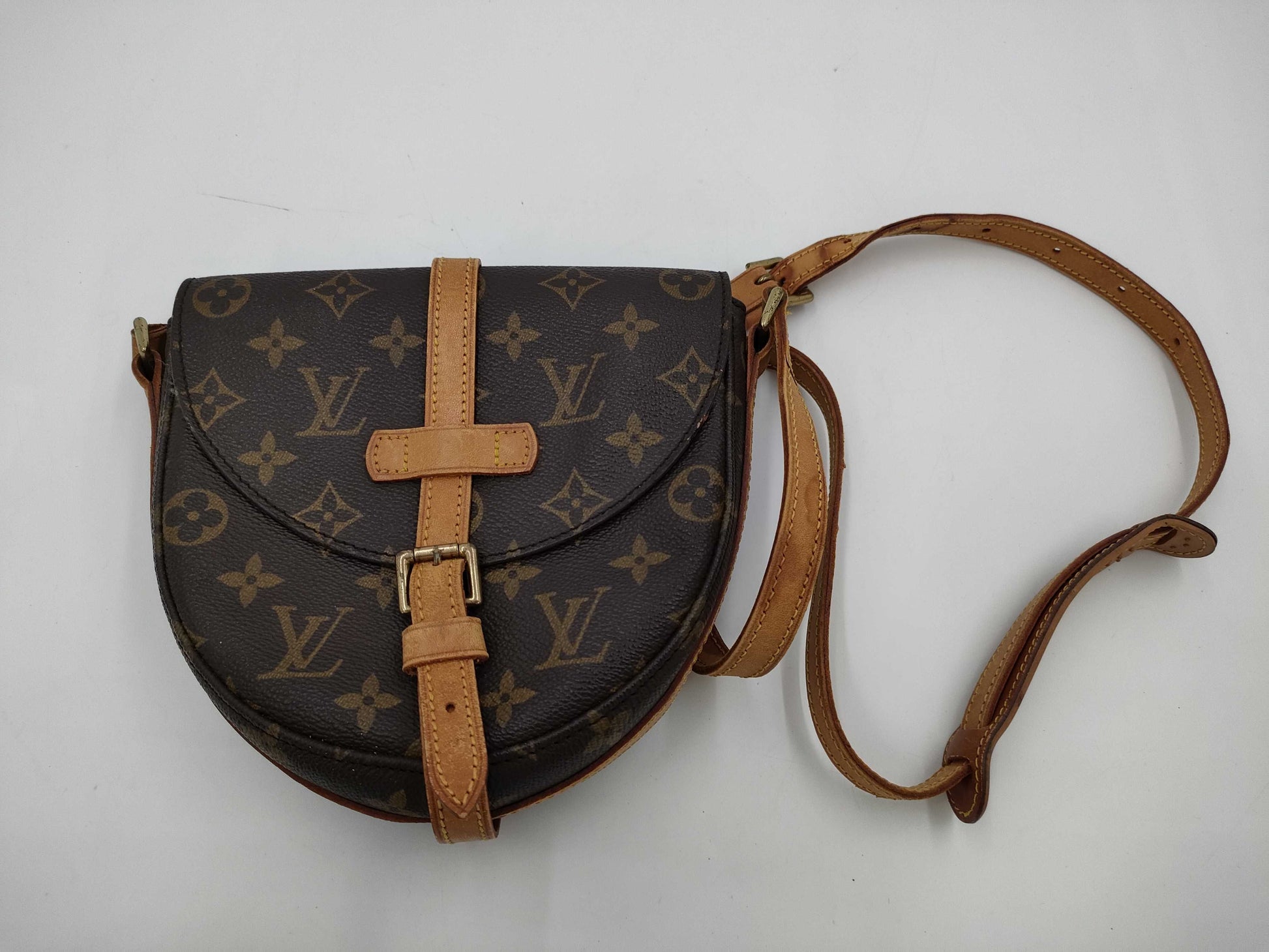LOUIS VUITTON Monogram M40646 Chantilly PM Shoulder Bag