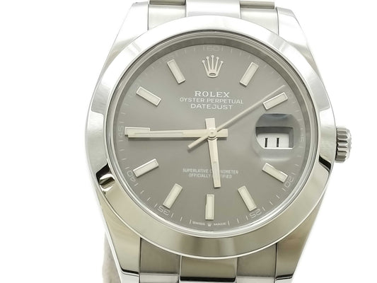 ROLEX 126300 749Y16S0 Grey Dial Men's Watch