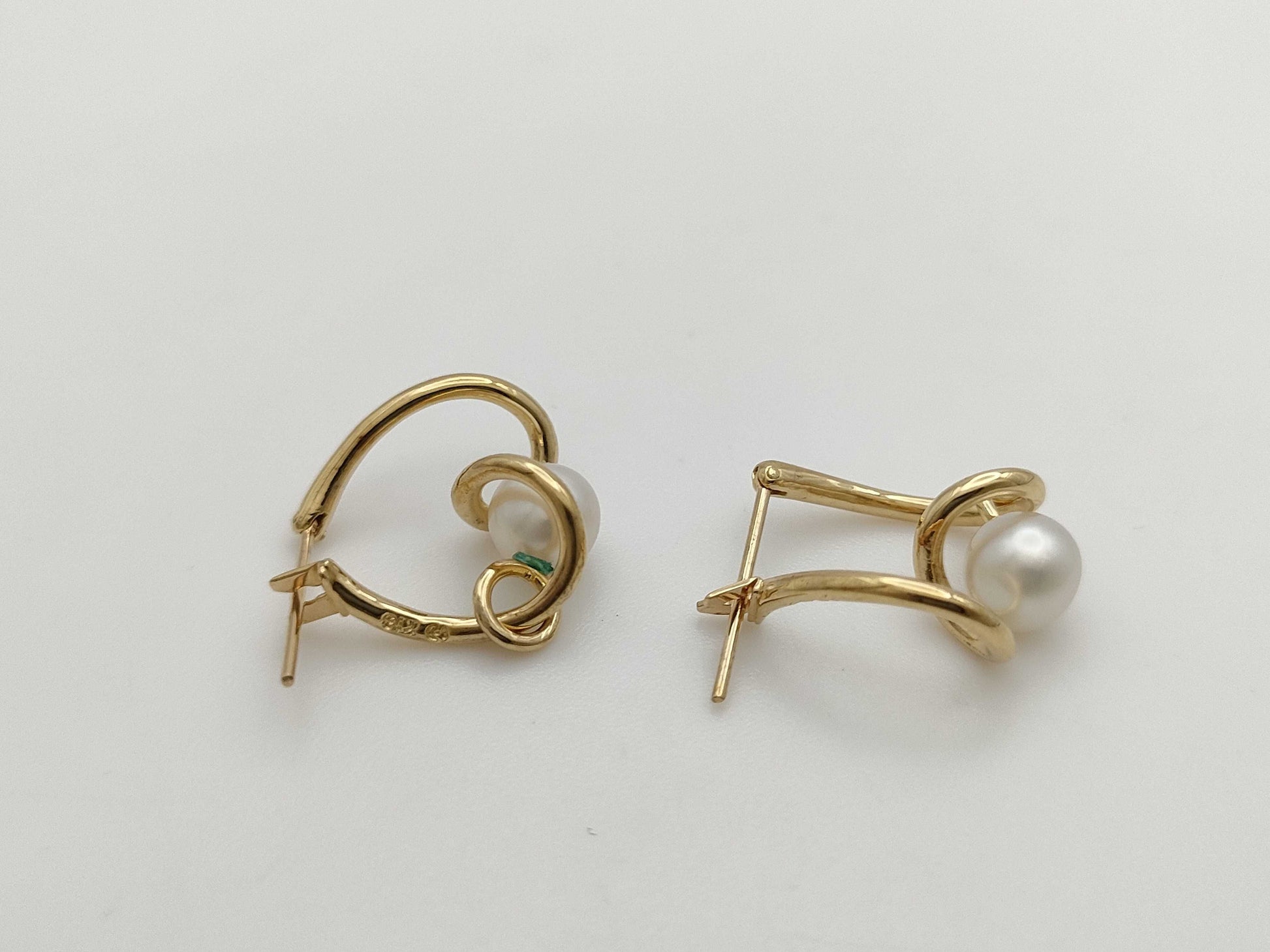 TASAKI Pearl Diameter Approx. 5.5mm/5.6mm K18 3.3g Earrings 
