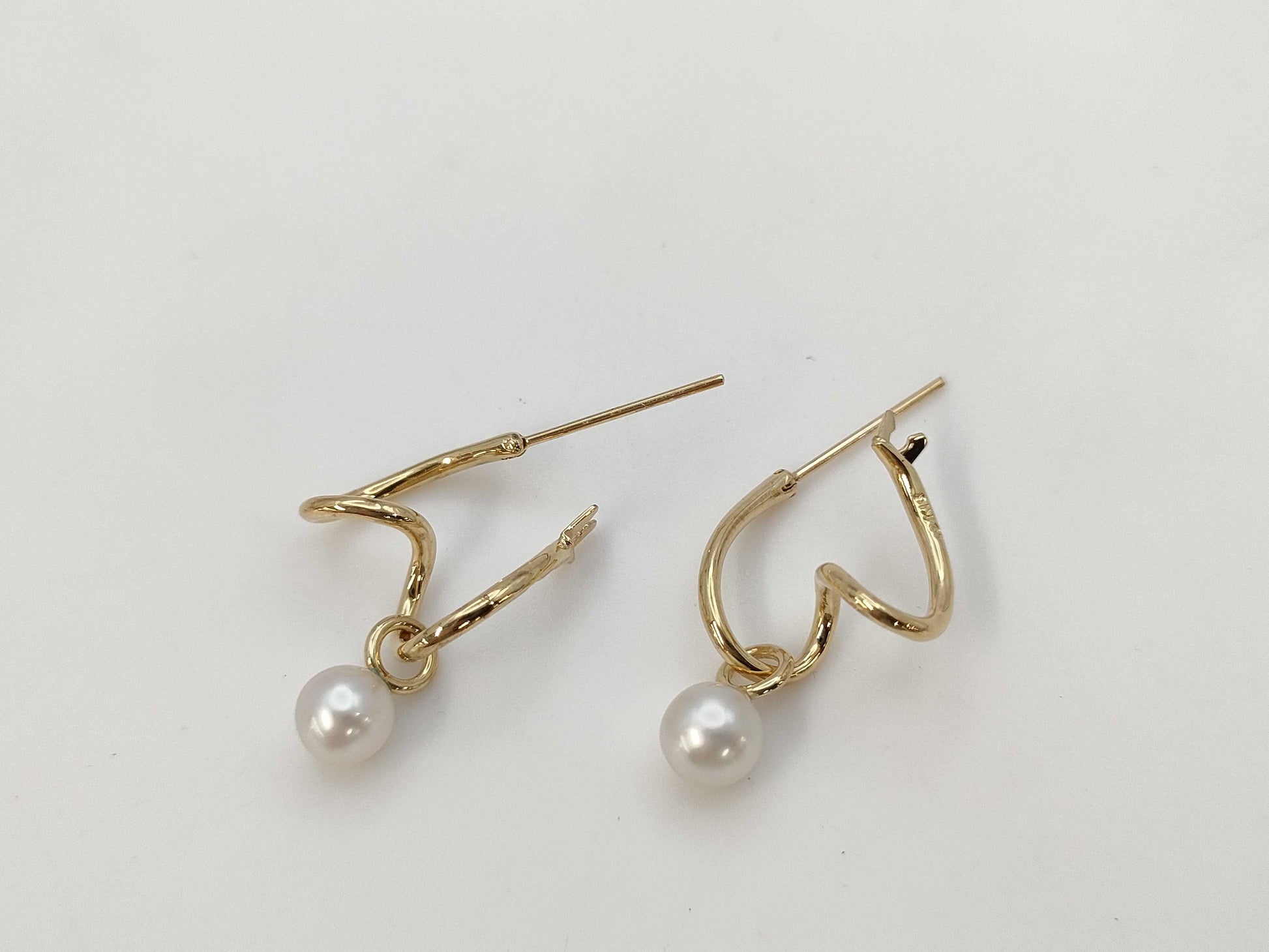 TASAKI Pearl Diameter Approx. 5.5mm/5.6mm K18 3.3g Earrings 