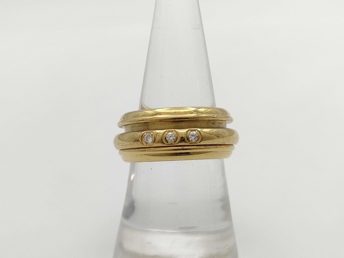 PIAGET Postion #53 3PD YG 750 13.8g Ring 