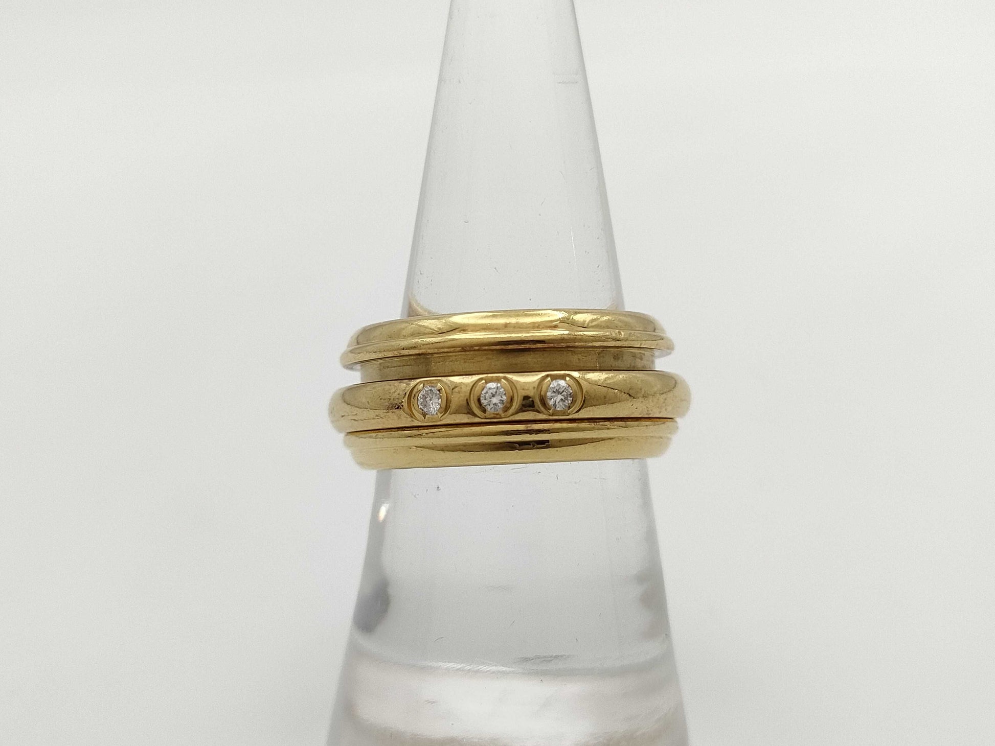PIAGET Postion #53 3PD YG 750 13.8g Ring 