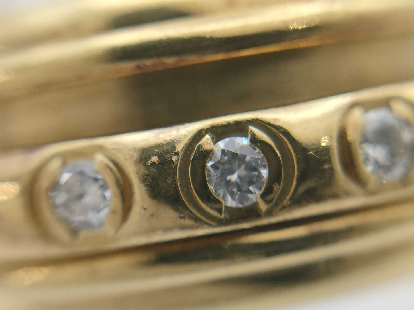 PIAGET Postion #53 3PD YG 750 13.8g Ring 