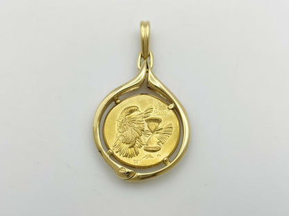 PIAGET Hans Elni YG 750/999.9 10.6g Pendant Top 