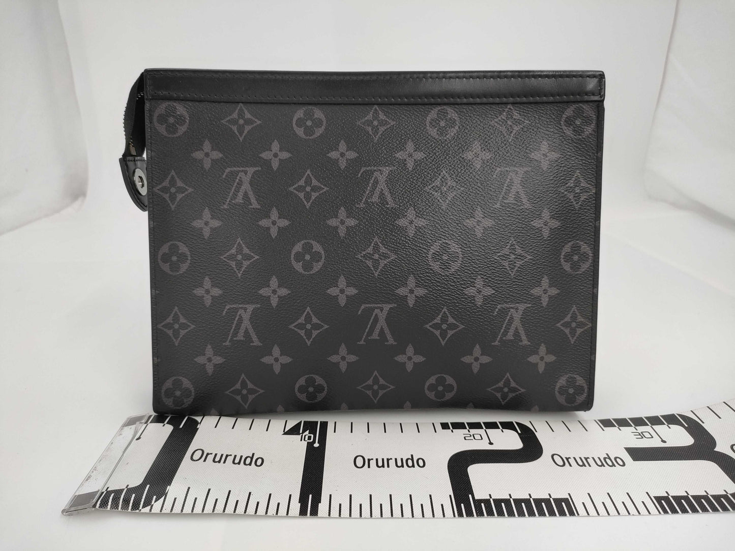 LOUIS VUITTON Louis Vuitton Eclipse Pochette Voiage MM 2020 IC Tag Clutch SV Hardware TA4230 Second Bag