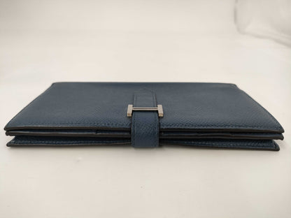 HERMES Beance Souffre Epson 2019 D Engraved Blue SV Hardware Wallet