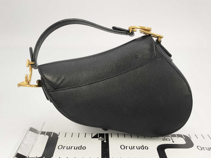 Dior Oblique Saddle Bag Canvas Shoulder Bag