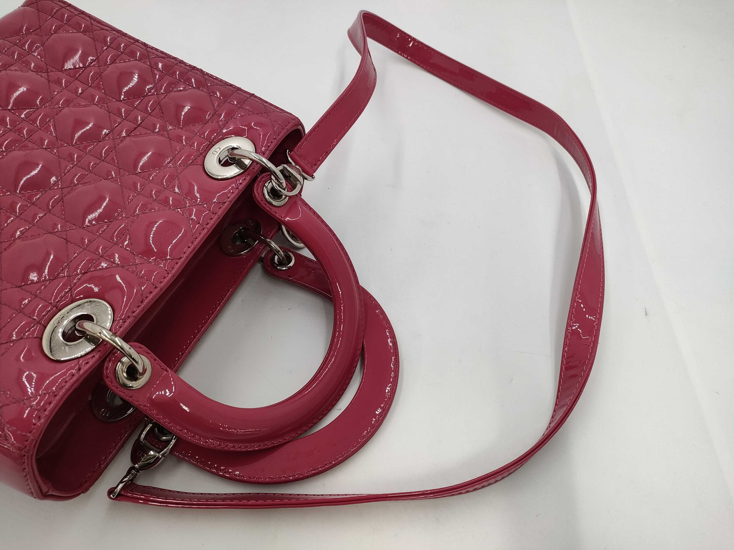 Dior Dior Enamel Lady Dior Handbag Bag