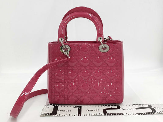 Dior Dior Enamel Lady Dior Handbag Bag