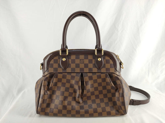 LOUIS VUITTON Damier Louis Vuitton Damier Hand Shoulder Bag and Handbag