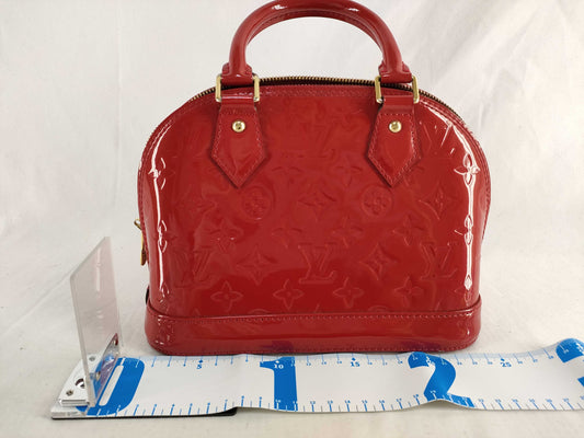 LOUIS VUITTON Louis Vuitton Enamel Alma BB Shoulder Bag Handbag
