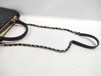CHANEL Coco Handle Matelasse Shoulder Bag Handbag