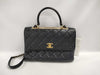 CHANEL Coco Handle Matelasse Shoulder Bag Handbag