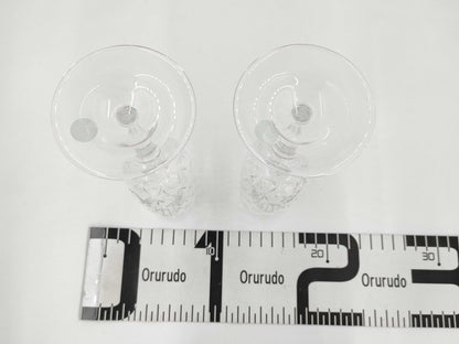 Tiffany&Co. Pair Glass Champagne Glass