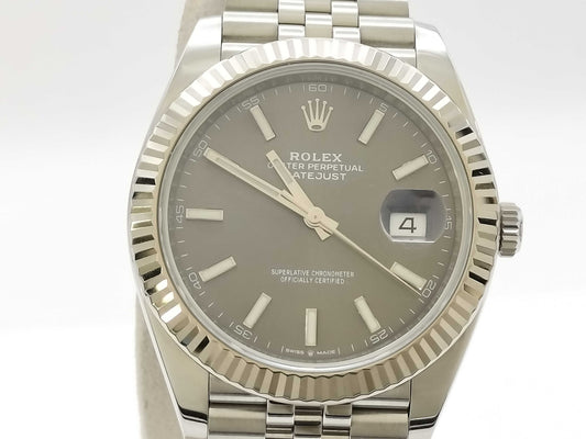 ROLEX 126334 3H553781 Slate Bar Men's Watch