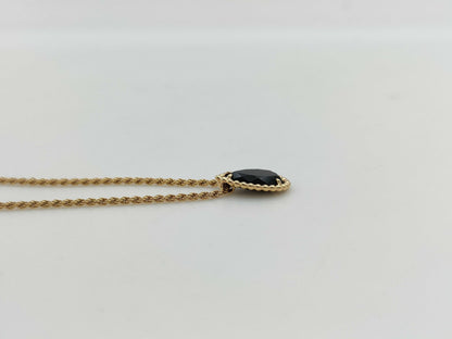 BOUCHERON Serpan Boheme Onyx Au750 4.3g Necklace
