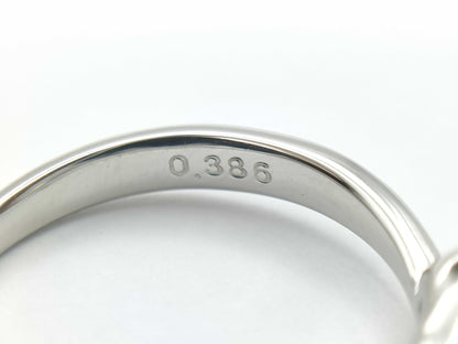 D0.386ct Pt900 3.5g Ring 