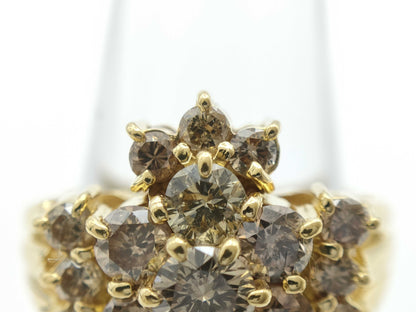 D2.02ct K18 5.9g Ring 