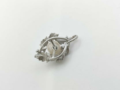 D0.06ct Pearl diameter approx. 8.4mm K18WG 4.6g Pendant top 