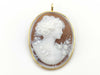 Cameo diameter approx. 30.8*40.7mm K18 5.8g brooch 