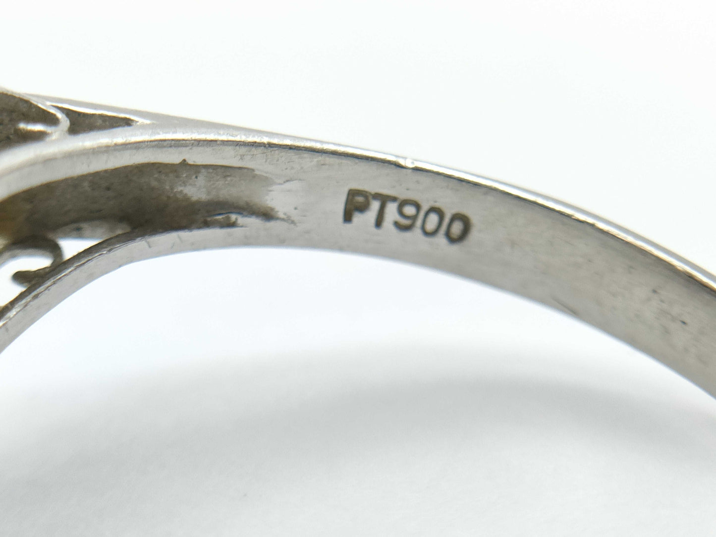 D0.58ct Pt900 3.9g Ring 