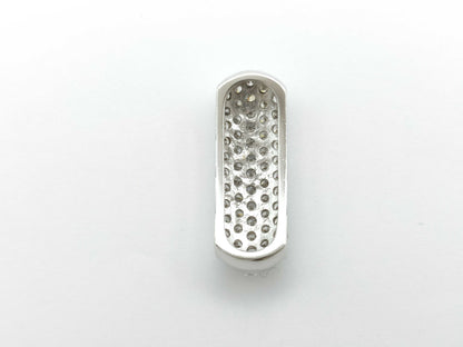 D1.00ct K18WG 3.0g Pendant Top 