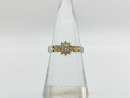 D0.30ct PT900/K18 2.8g Ring 