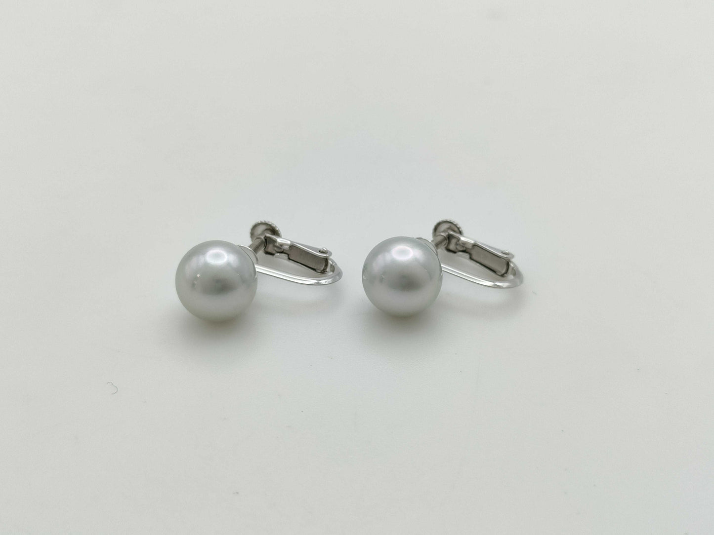 Pearl diameter approx. 8.9/8.9mm K14WG 3.4g Earrings 