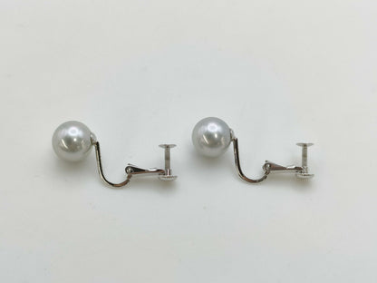 Pearl diameter approx. 8.9/8.9mm K14WG 3.4g Earrings 