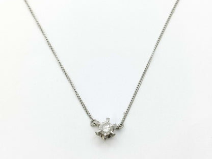 D0.31ct PT900/850 2.4g Necklace 