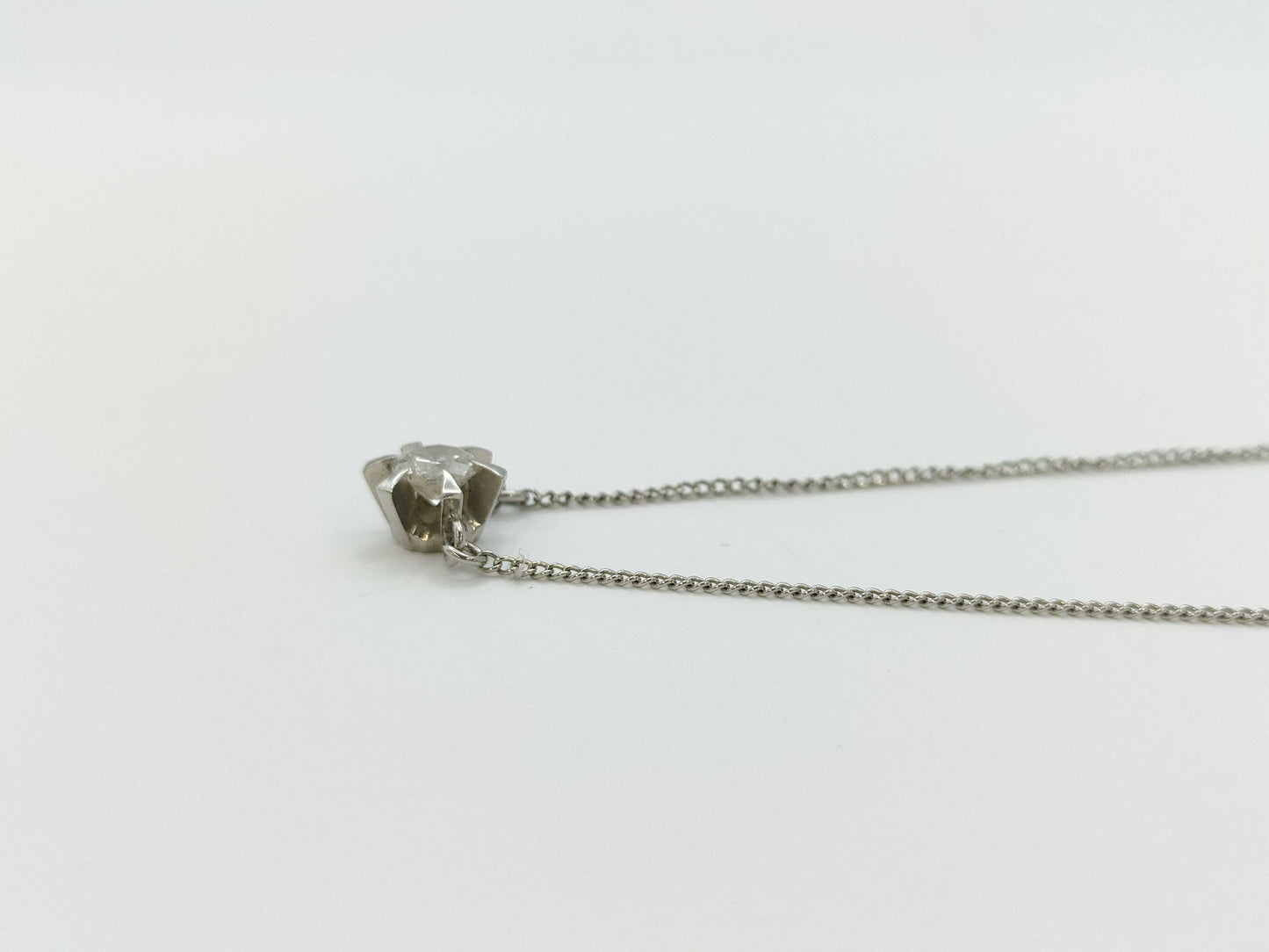 D0.31ct PT900/850 2.4g Necklace 