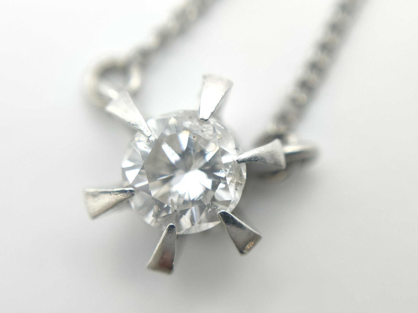 D0.31ct PT900/850 2.4g Necklace 