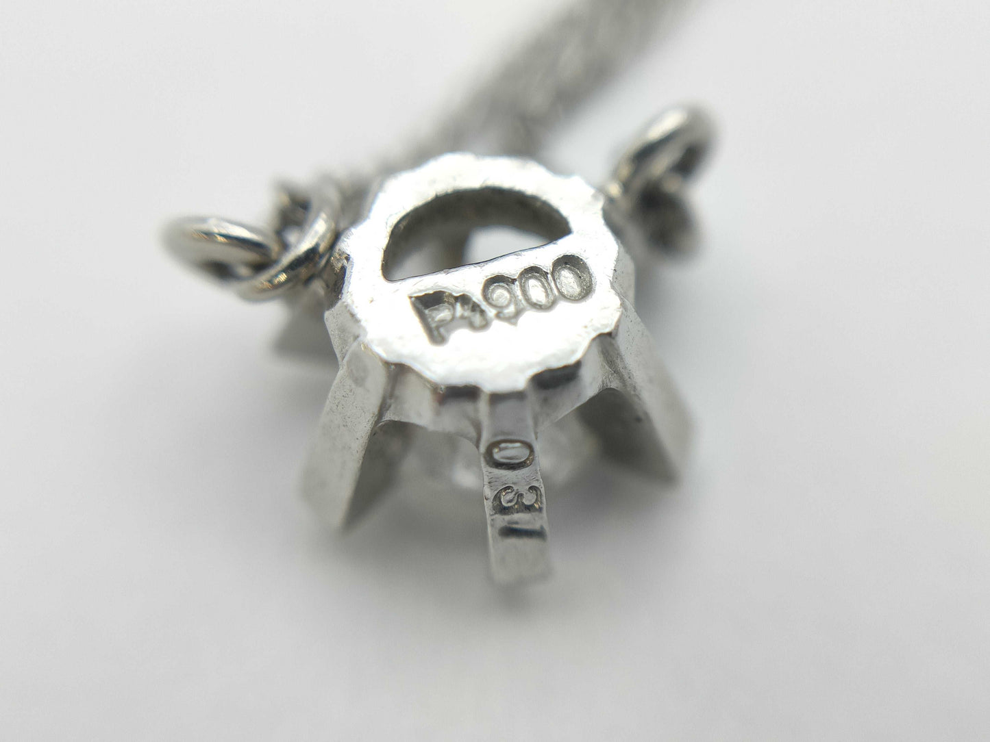 D0.31ct PT900/850 2.4g Necklace 
