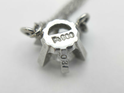 D0.31ct PT900/850 2.4g Necklace 