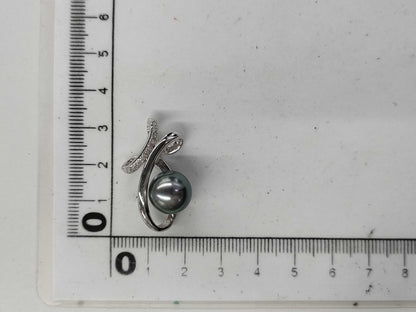 Pearl diameter approx. 11.0mm D0.08ct K18 5.1g Pendant top 